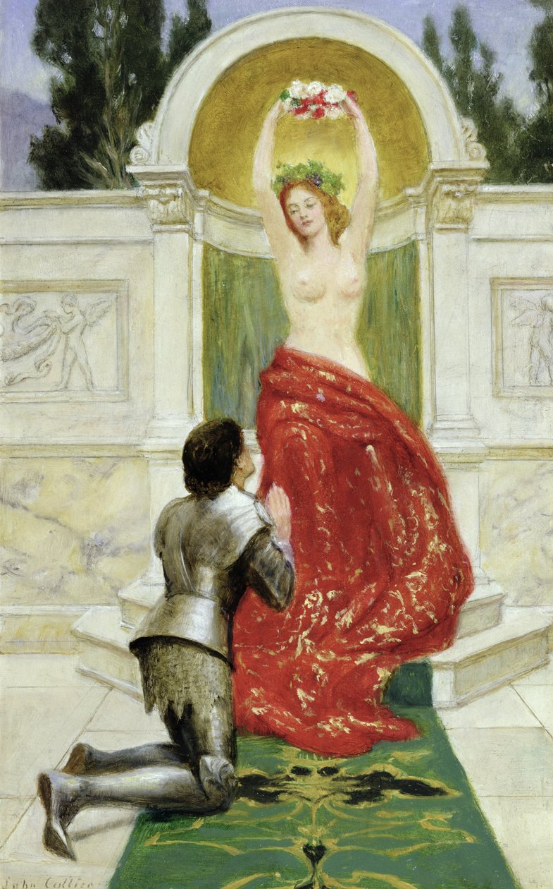 Tannhauser no Venusburg, 1901 (veja também 15172) de John Collier