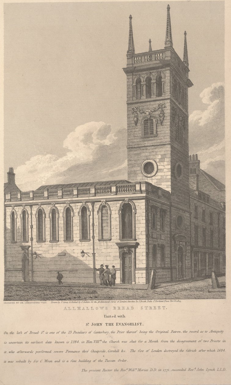 All Hallows Bread Street de John Coney