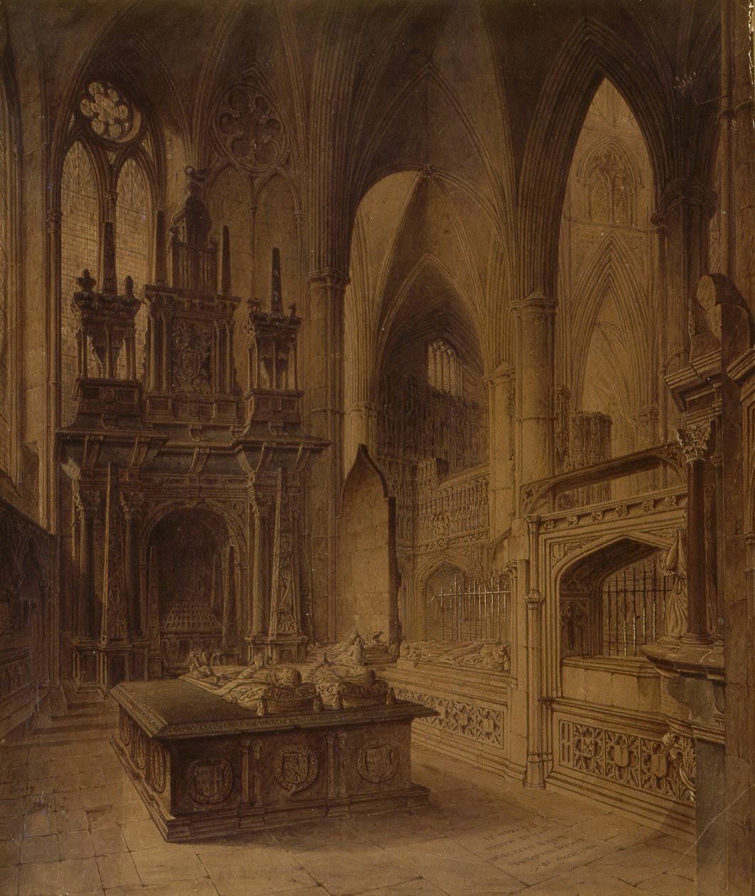 Capela de São João Batista, Abadia de Westminster de John Coney