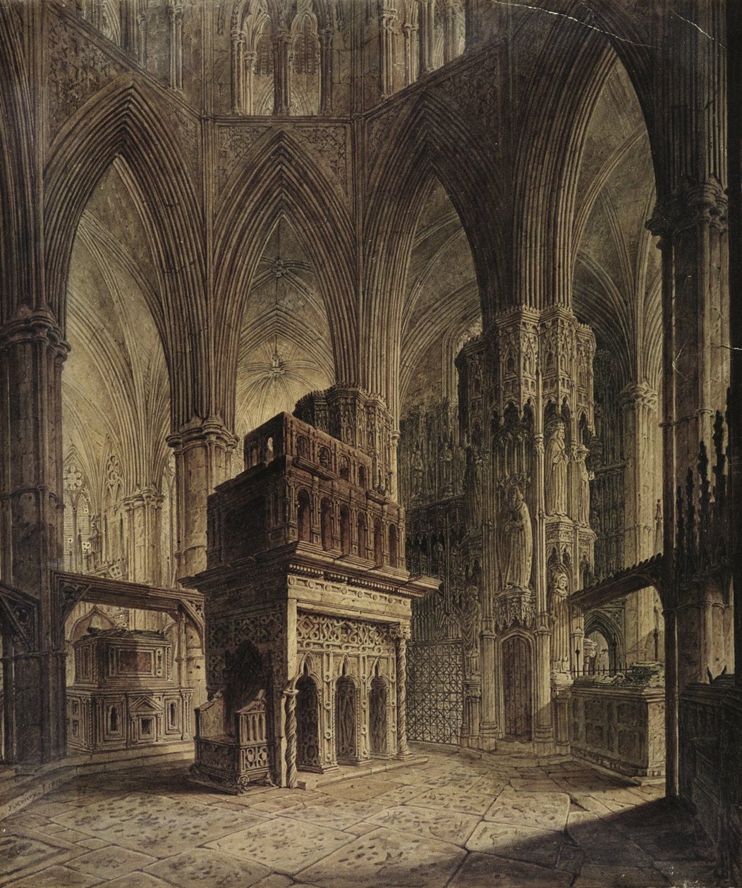 Santuário de Edward, o Confessor, Abadia de Westminster de John Coney