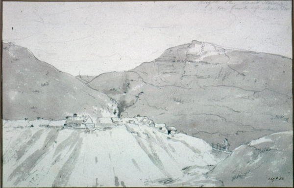 Uma mina de chumbo ao pé do Mam Tor de John Constable