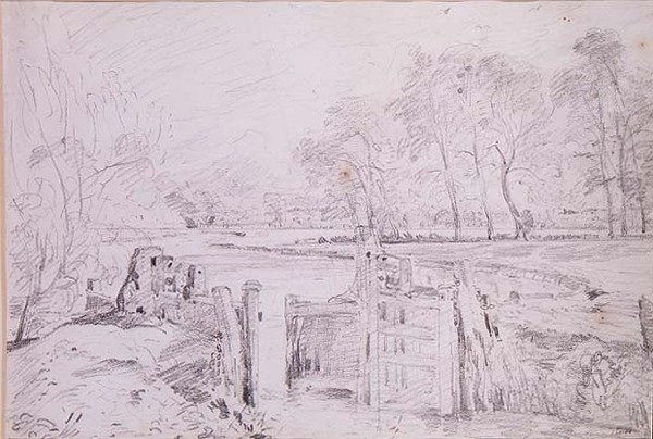 Um Bloqueio na Pedra de John Constable