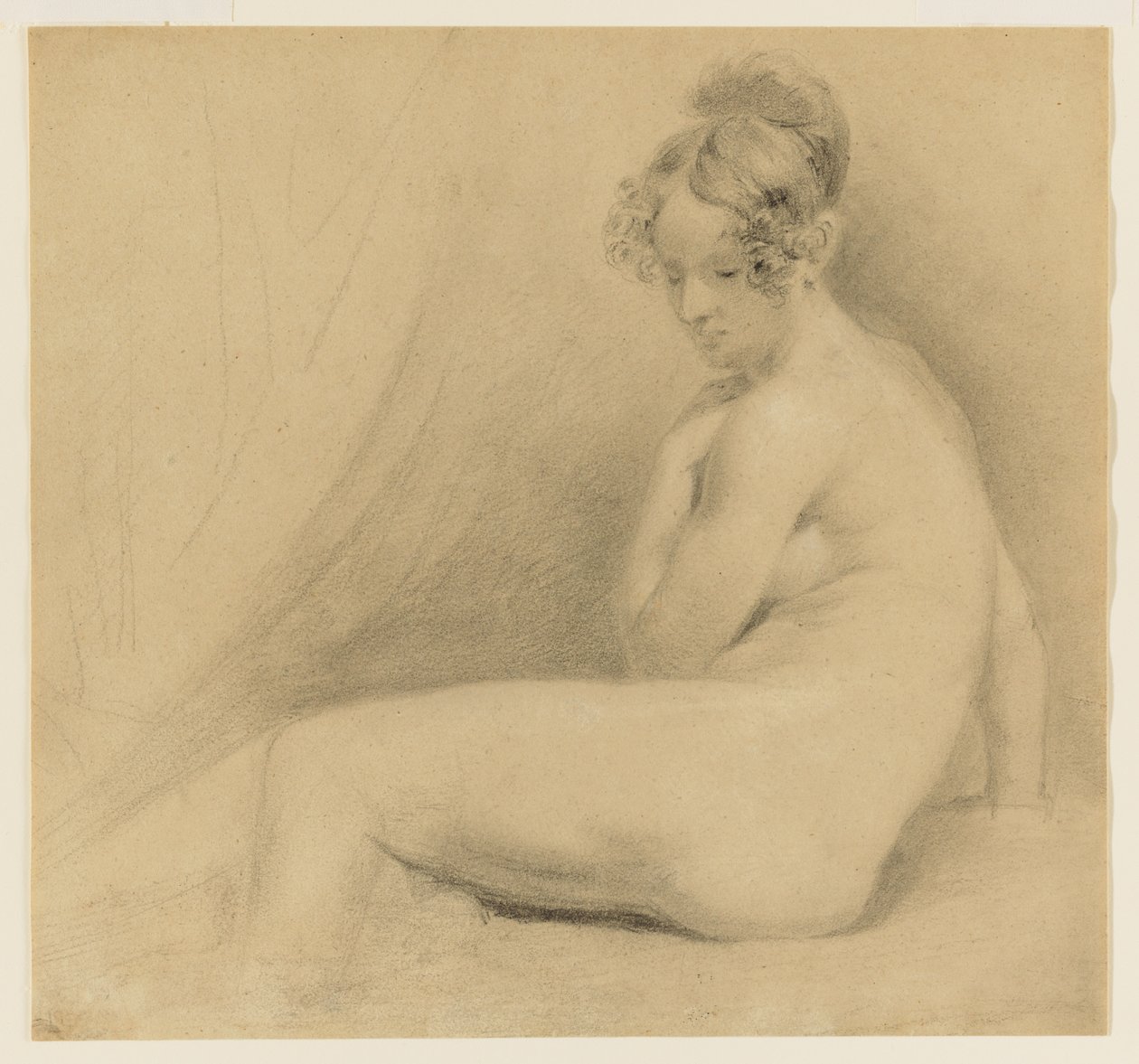 Estudo académico de John Constable