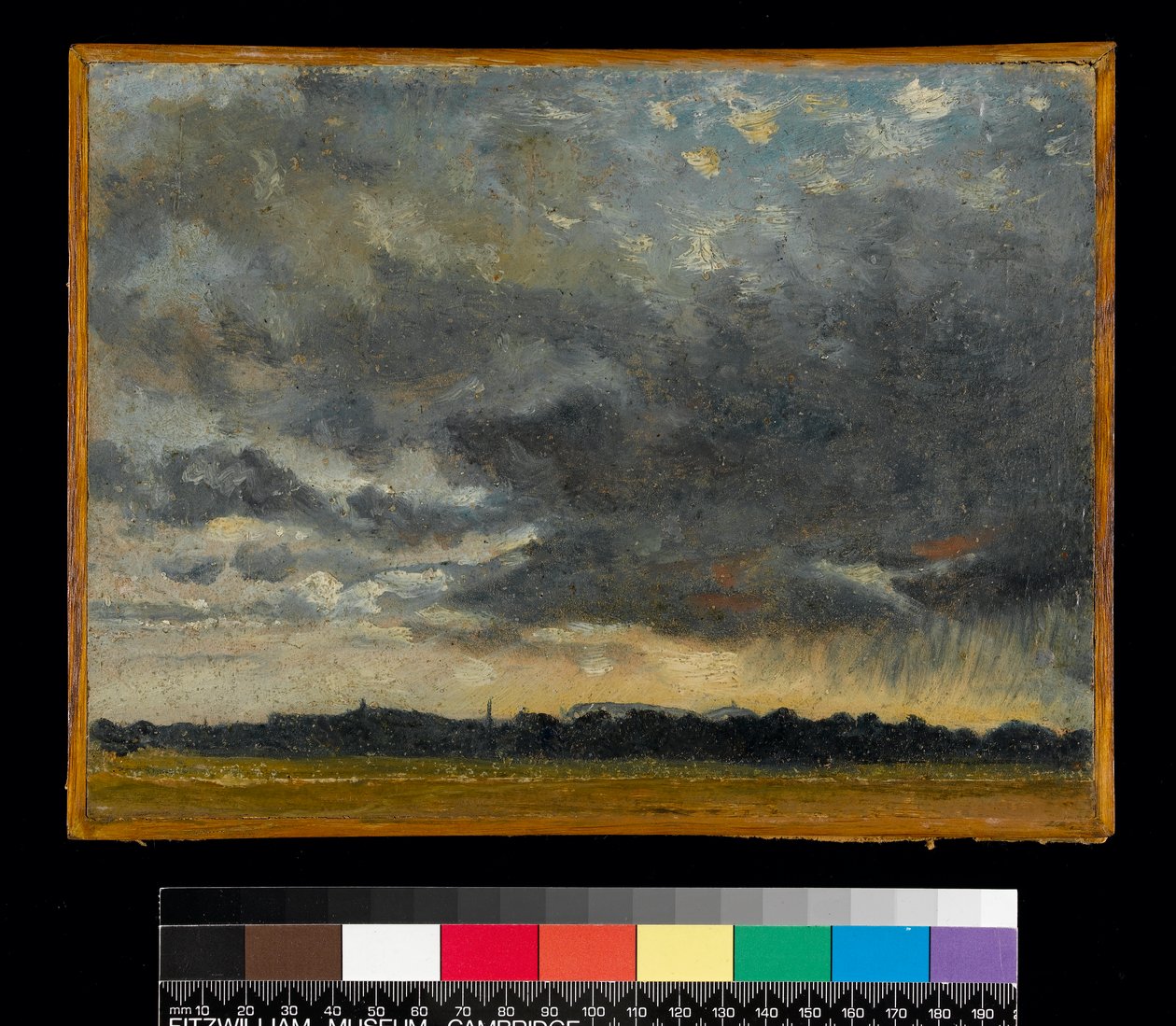 Em Hampstead, olhando para Harrow, antes de 1837 de John Constable