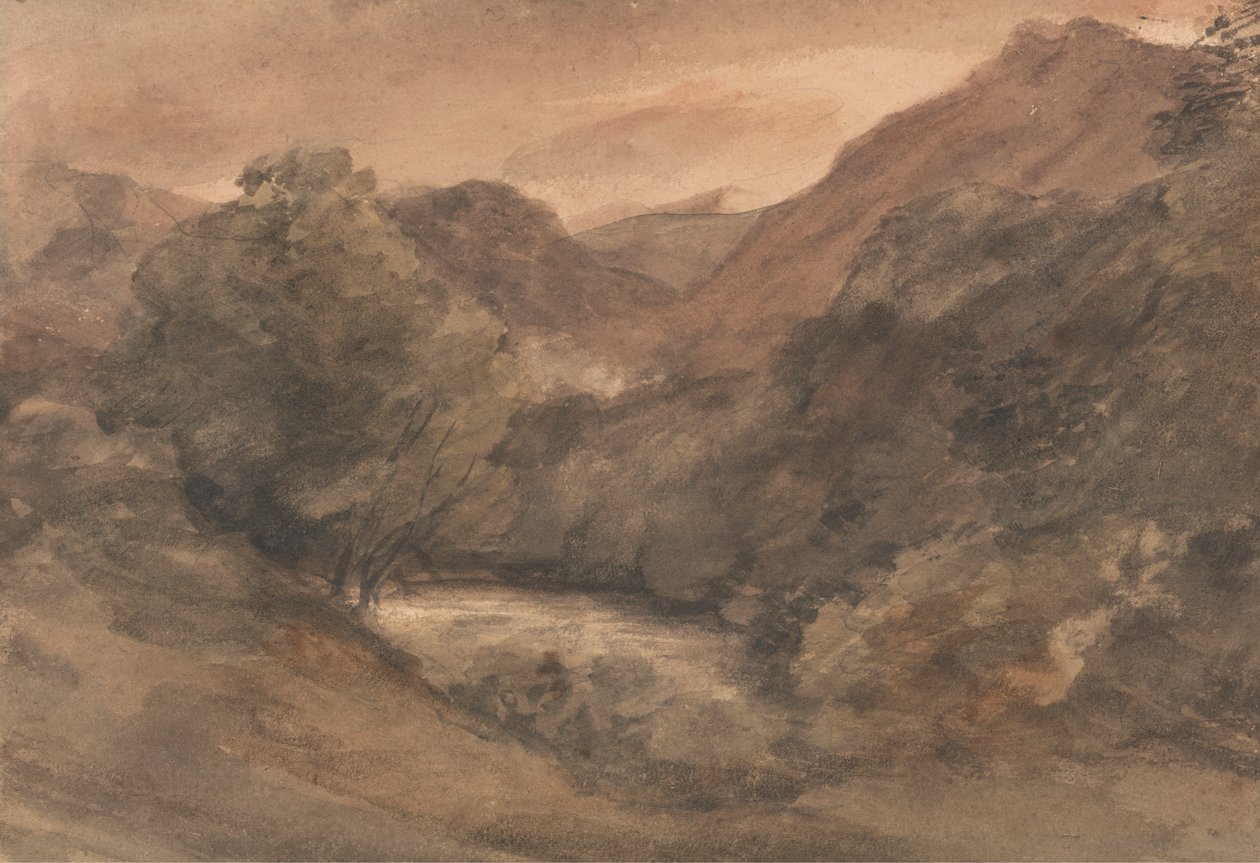 Emprestado: Noite depois de um Dia Bom, 1 de Outubro de 1806 de John Constable
