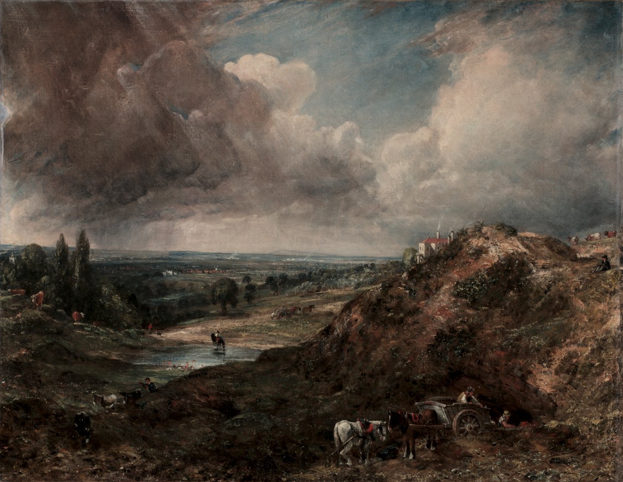 Lagoa de Branch Hill, Hampstead de John Constable