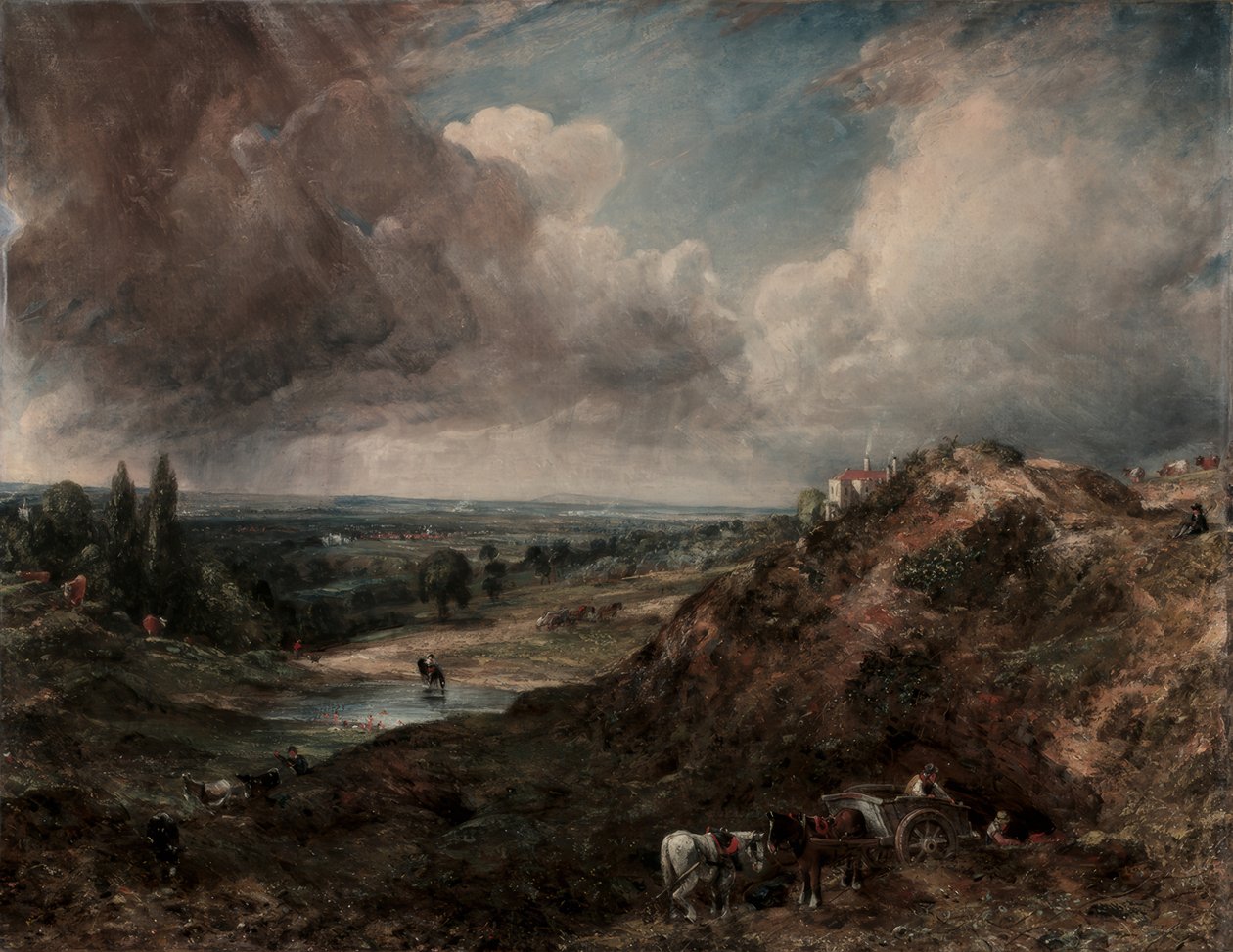 Lagoa de Branch Hill, Hampstead de John Constable