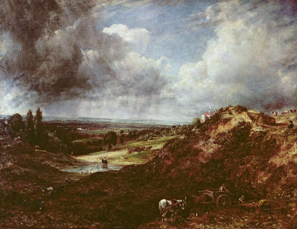 Branch Hill Pond, Hampstead Heath, 1828 de John Constable
