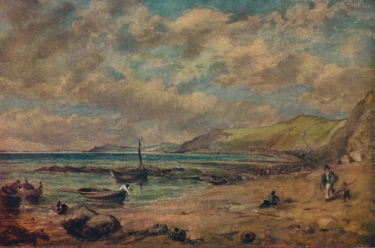 Praia de Chesil, final do século XVIII a princípios do século XIX, 1943. de John Constable