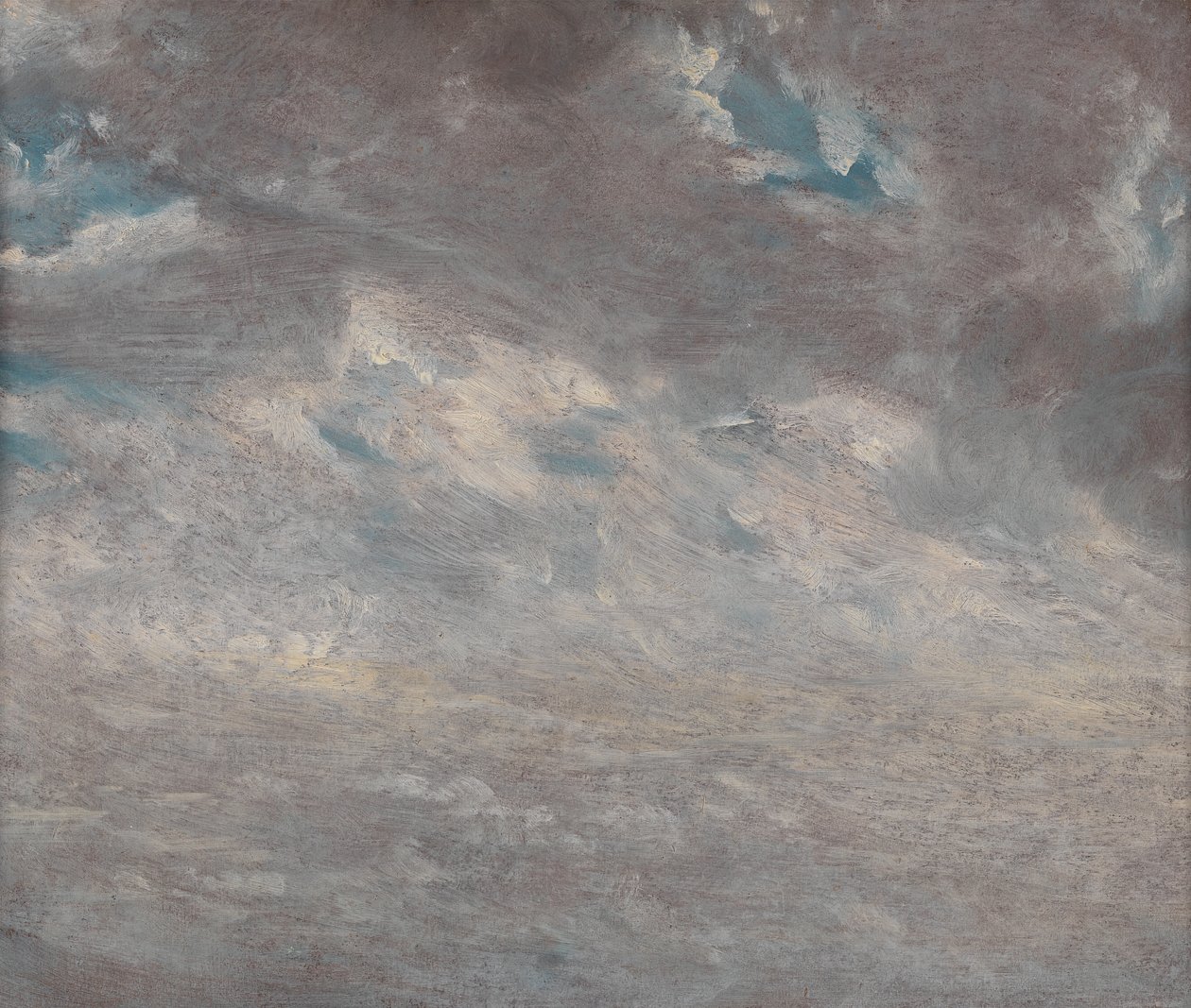 Estudo da Nuvem, 1821. de John Constable