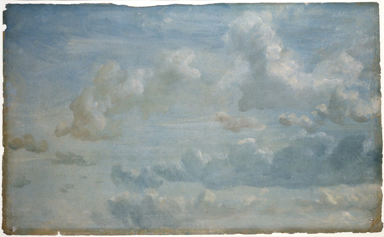 Estudo das Nuvens, 1822 de John Constable