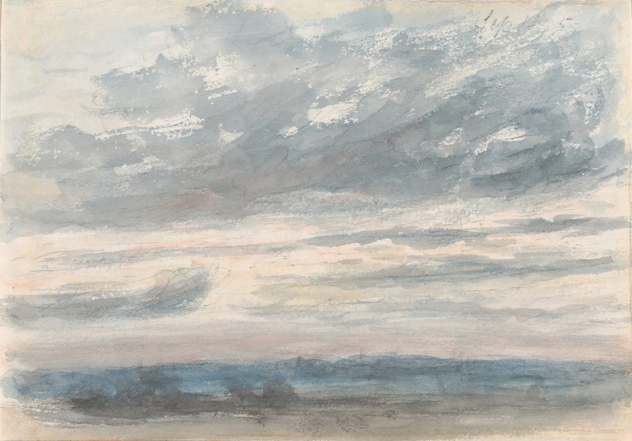 Cloud Study, 1830-35. de John Constable