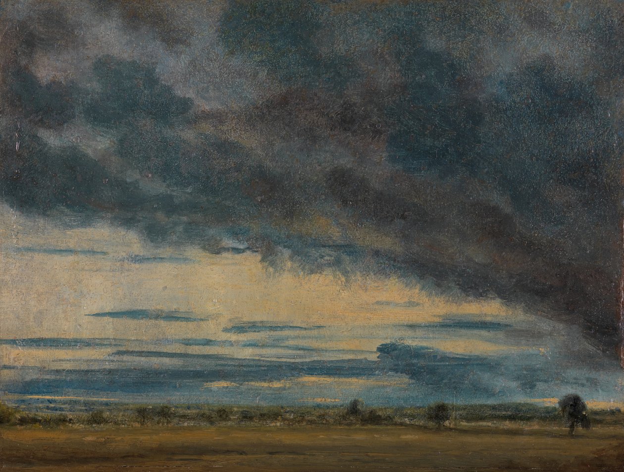 Estudo da Nuvem, ca. 1821. de John Constable