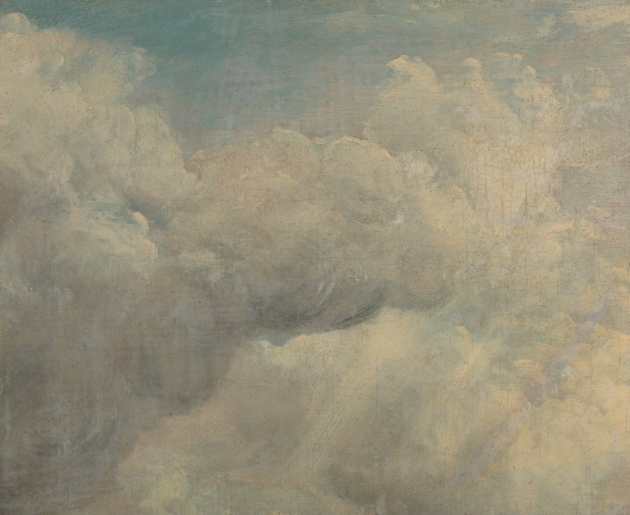 Estudo da Nuvem, ca. 1821. de John Constable
