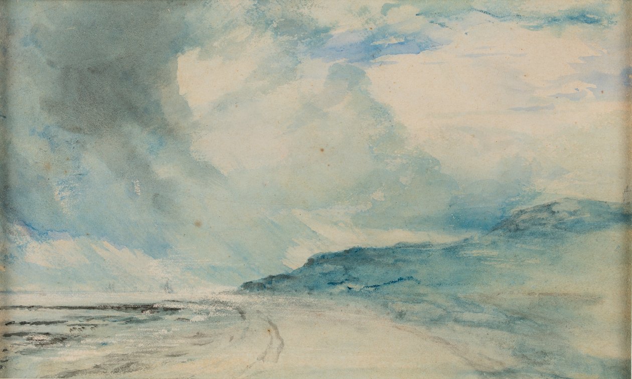 Cock Point, perto de Folkestone de John Constable
