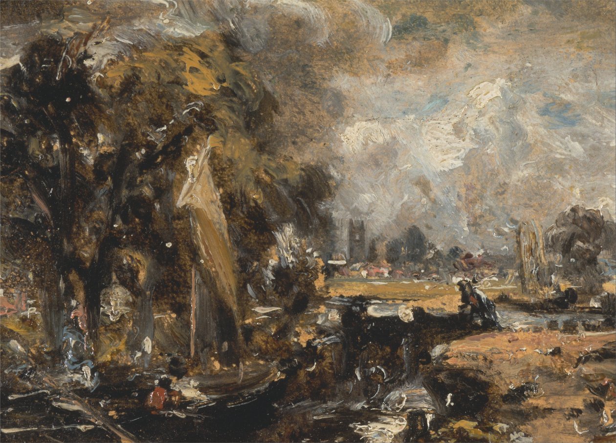 Eclusa de Dedham de John Constable
