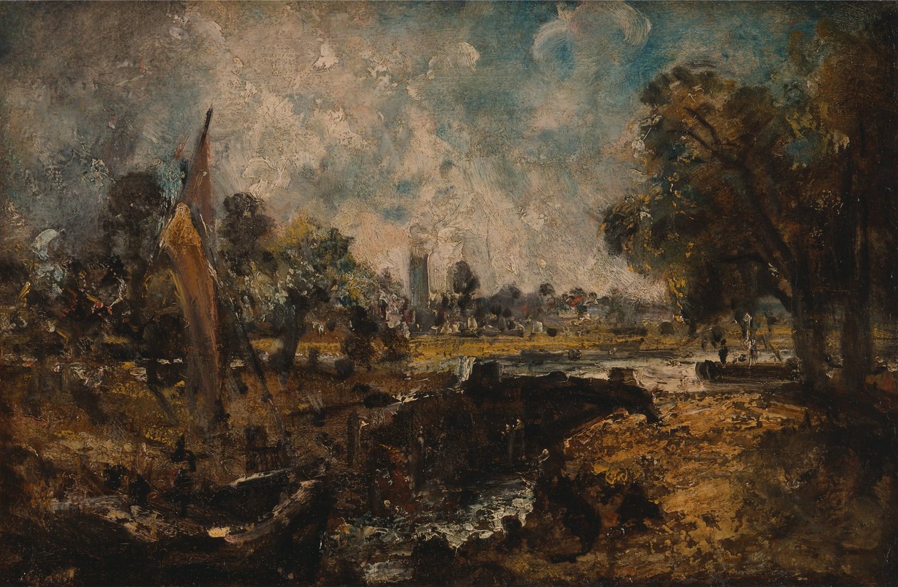 Eclusa de Dedham de John Constable