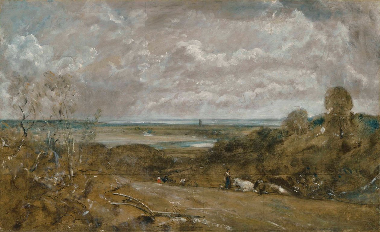 Dedham a partir de Langham de John Constable