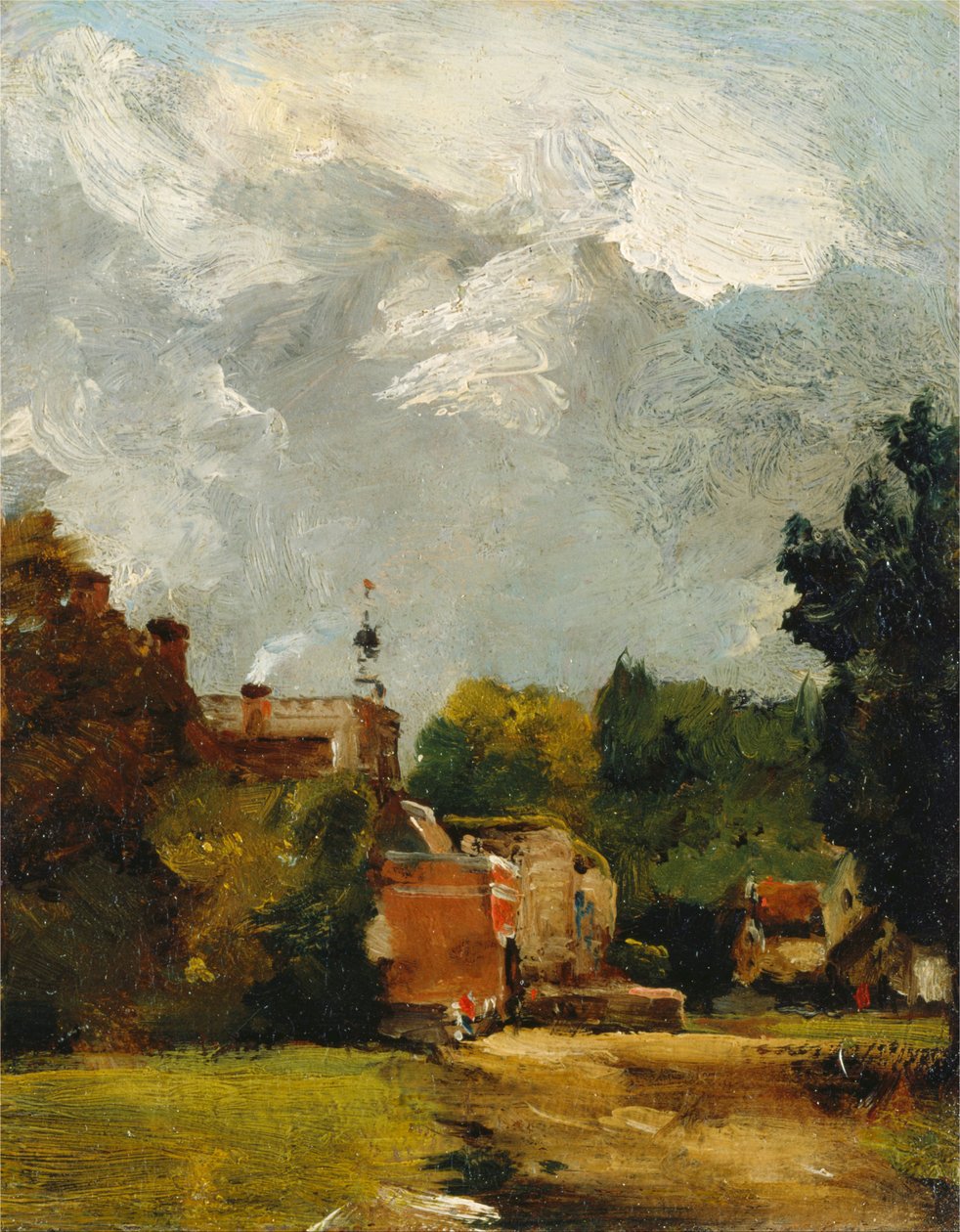 Igreja de East Bergholt de John Constable