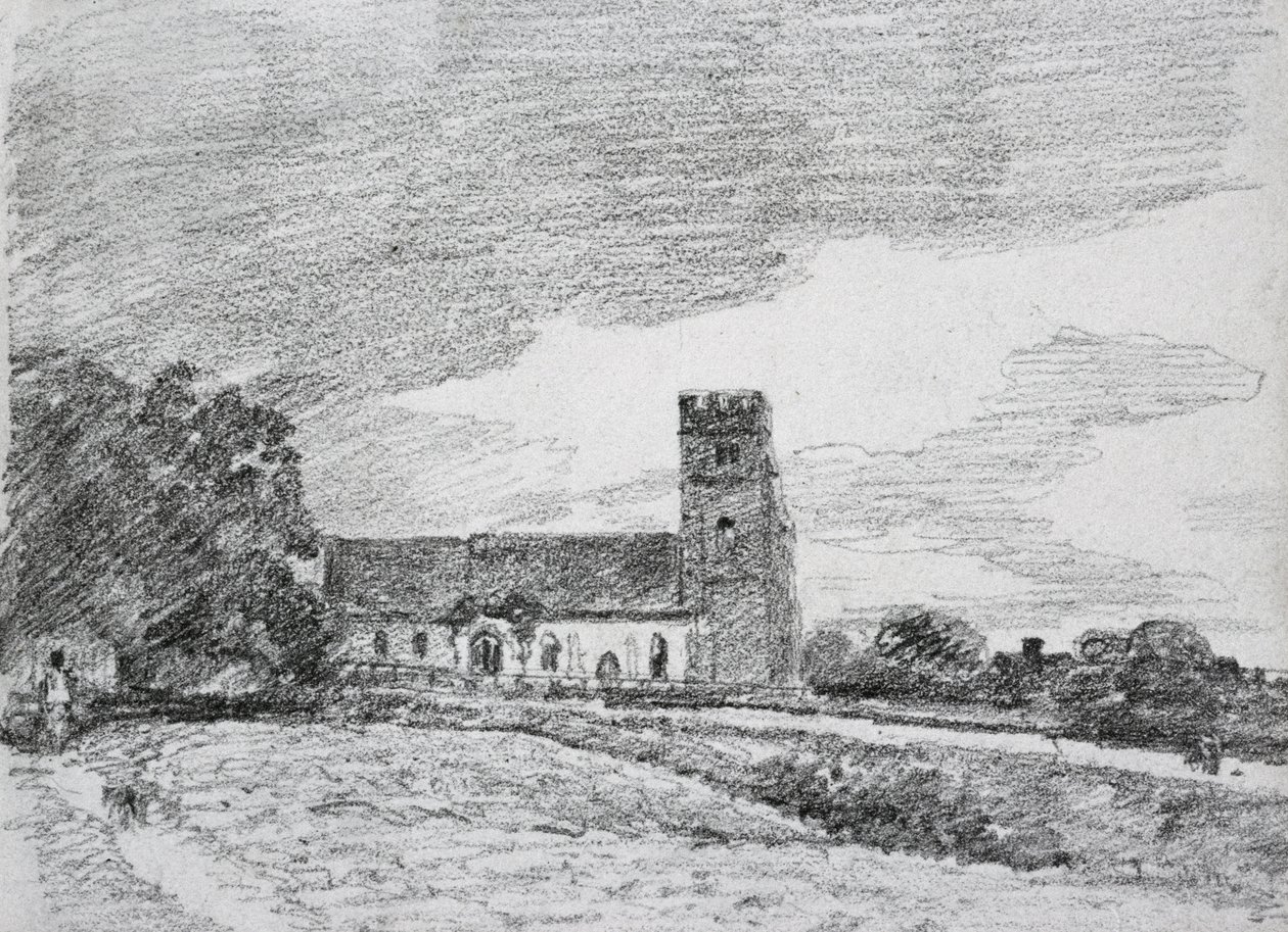 Feering Church, 1814 de John Constable