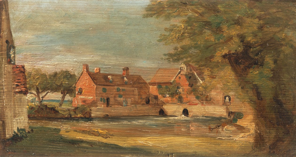 Flatford Mill, entre 1810 e 1811. de John Constable