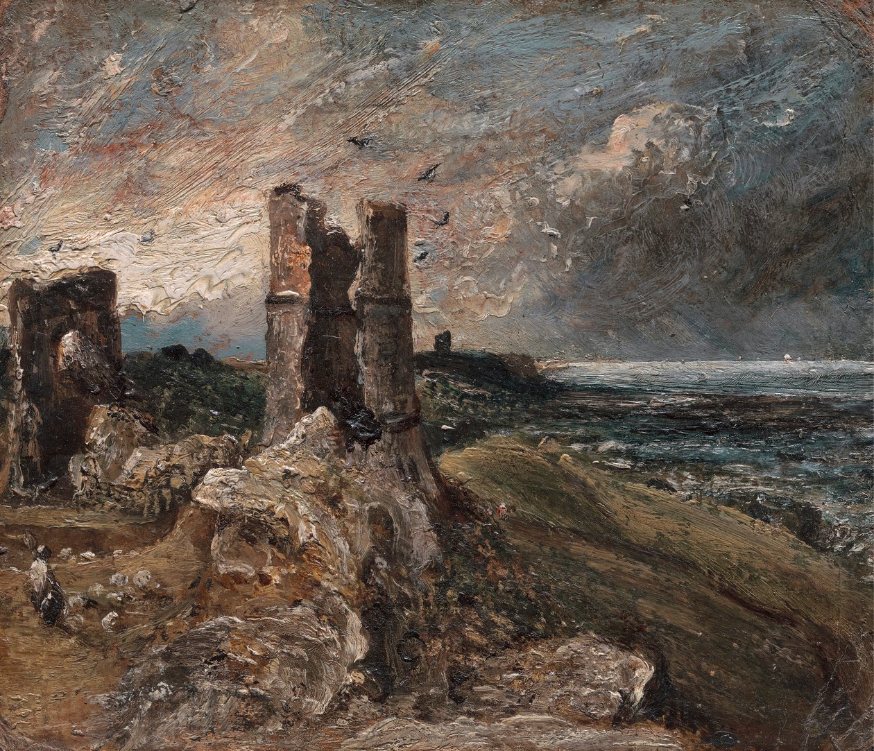 Castelo de Hadleigh de John Constable