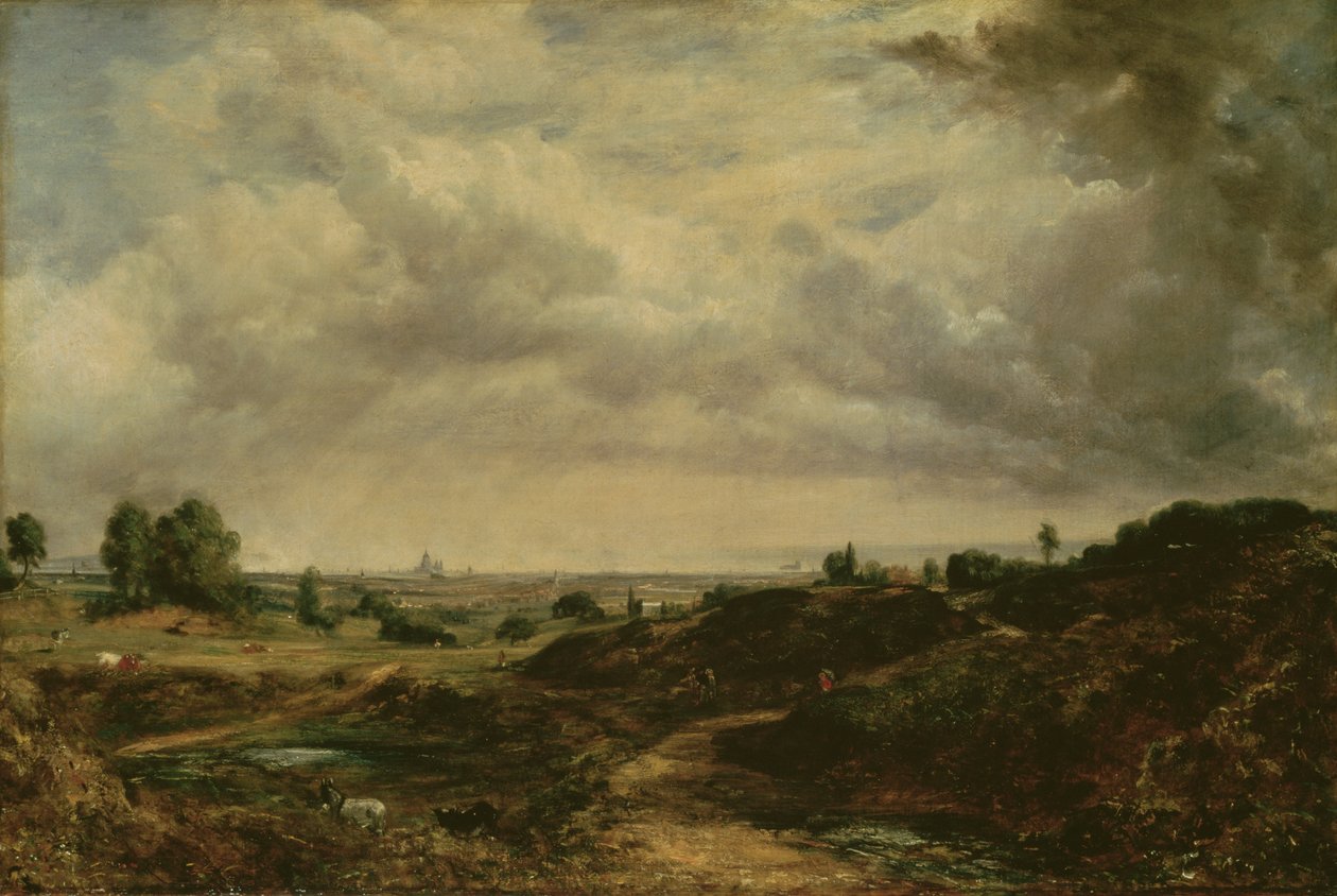 Hampstead Heath (óleo sobre tela) de John Constable