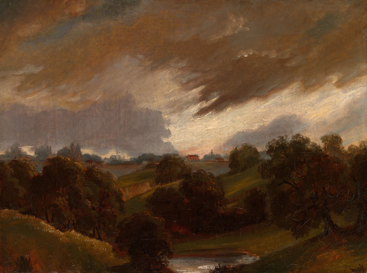 Hampstead, Céu Tempestuoso de John Constable