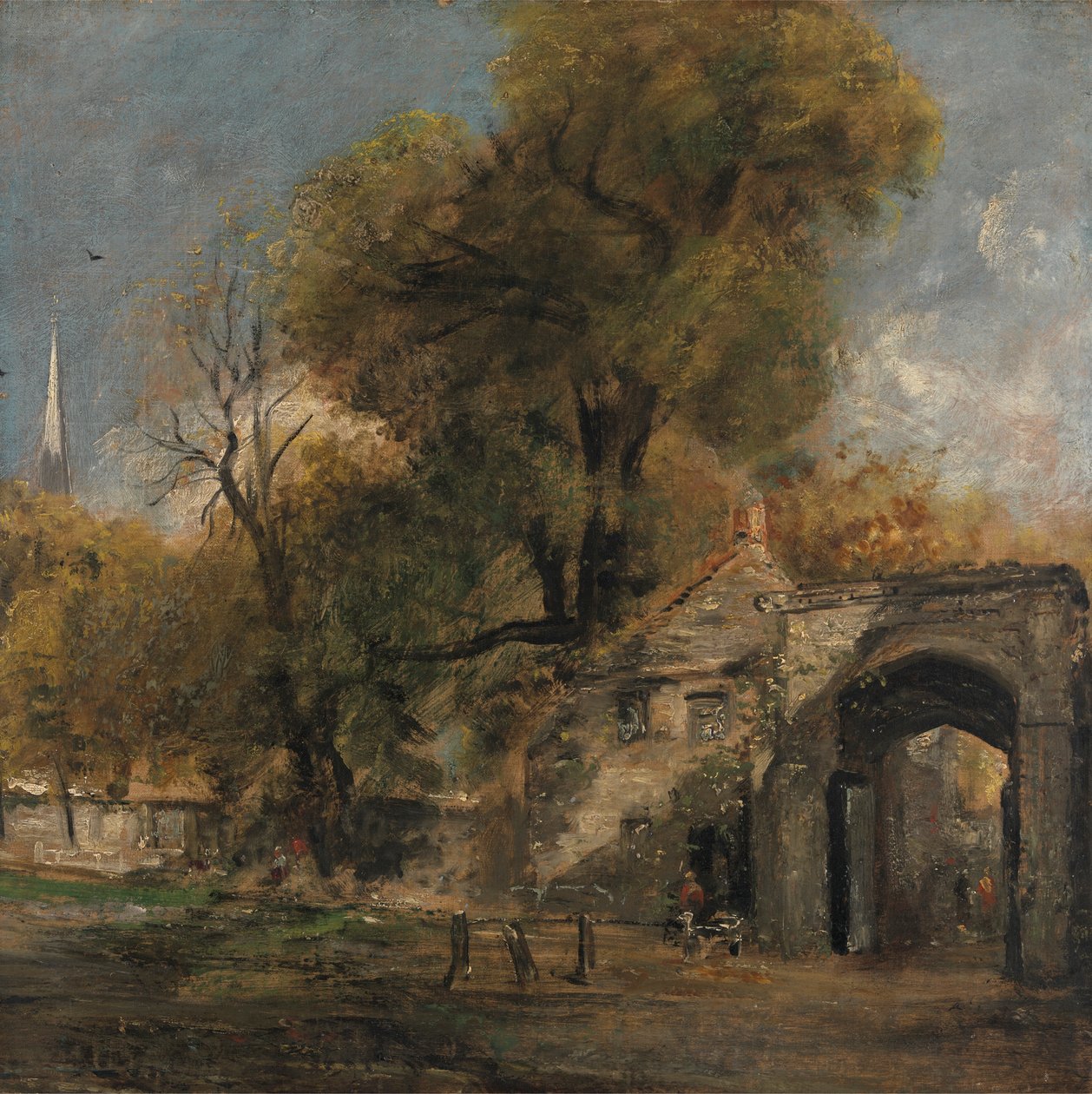 Portão de Harnham, Salisbury de John Constable