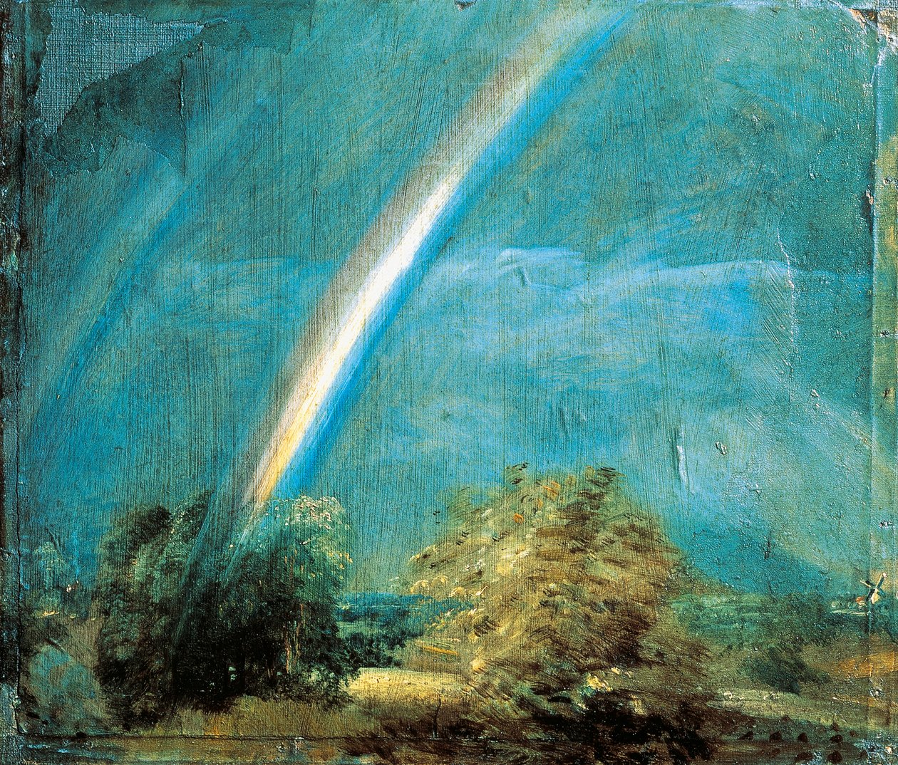Paisagem com um duplo arco-íris de John Constable