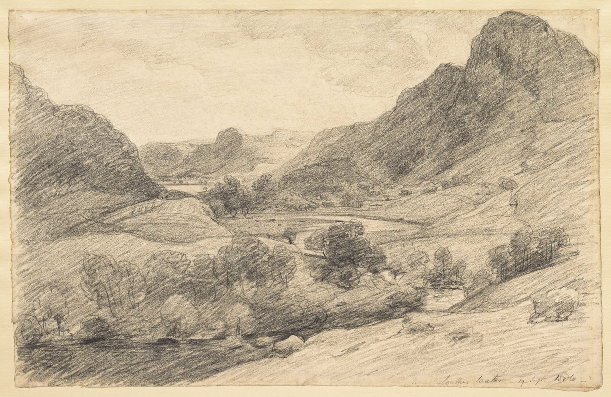 Leathes Water (Thirlmere) de John Constable