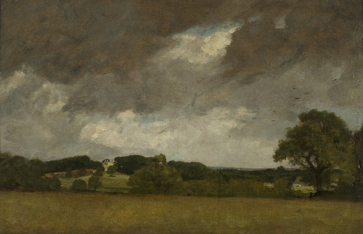 Malvern Hall, do Sudoeste de John Constable