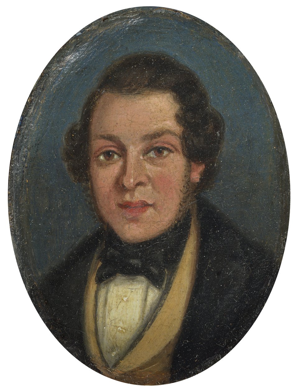 Miniatura: Retrato de Abram Constable, irmão do artista de John Constable