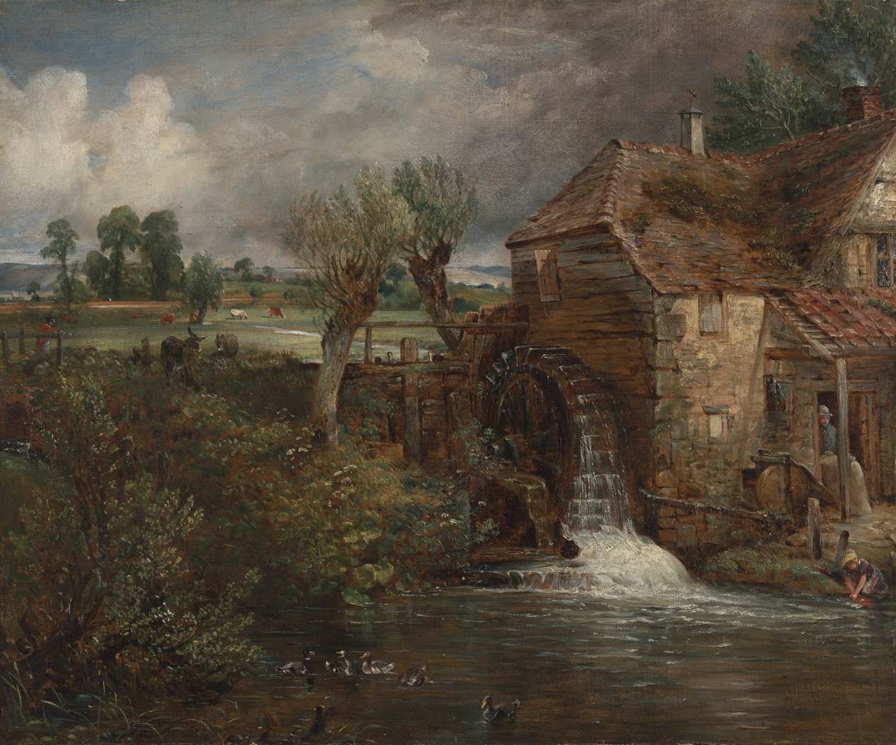 Moinho de Parham, Gillingham de John Constable