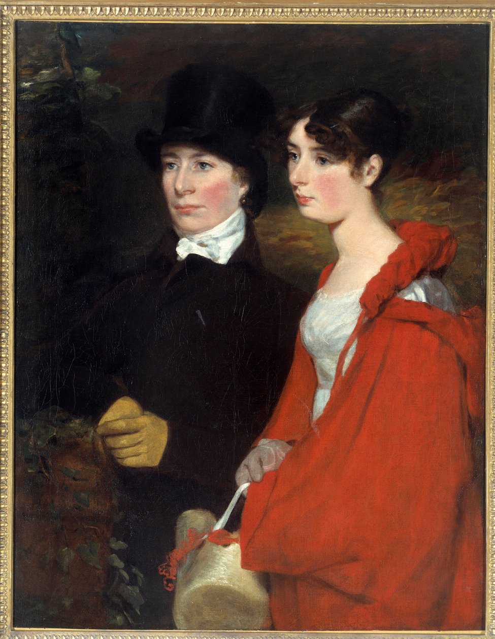 Retrato de Ann e Mary Constable. Pintura de John Constable (1776-1837), cerca de 1810-1814. Coleção particular. - Retrato de Ann e Mary Constable. Pintura de John Constable (1776-1837), cerca de 1810-1814. Coleção particular. de John Constable