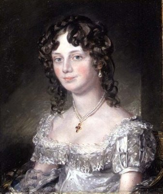 Retrato da Sra. Mary Fisher, esposa de John Fisher, Archdeacon of Berkshire, 1816 (ver 74982) de John Constable