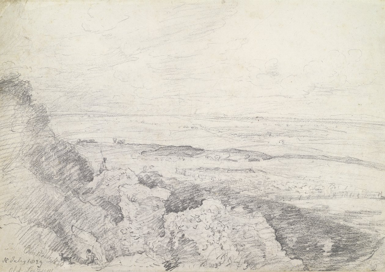 Planície de Salisbury de Old Sarum de John Constable