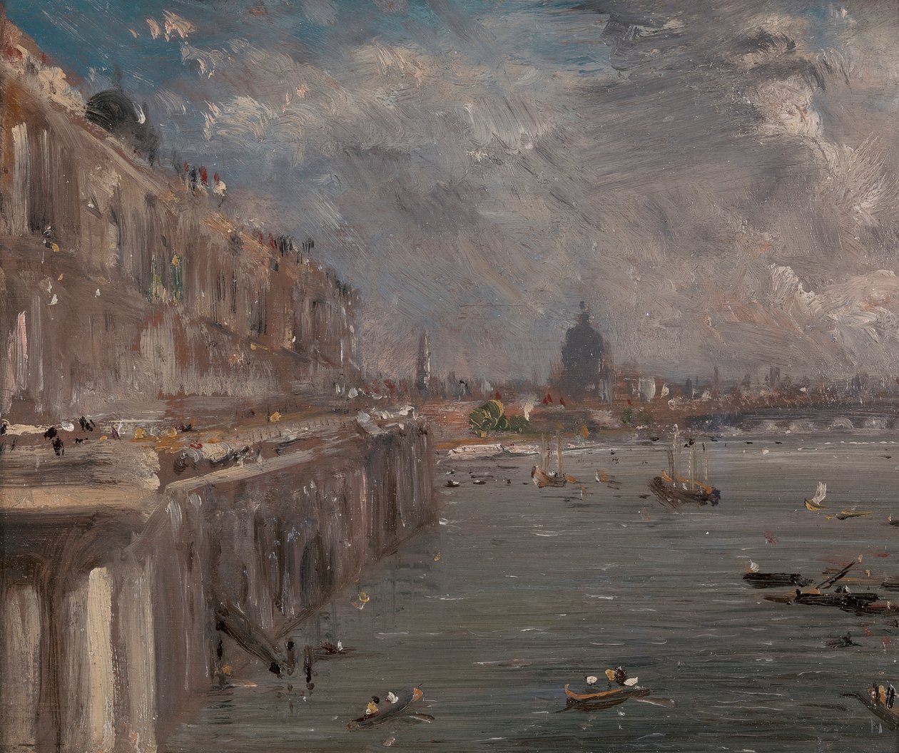 Somerset House Terrace da ponte Waterloo de John Constable