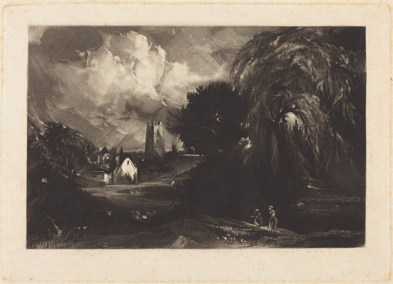 Stoke-by-Neyland de John Constable