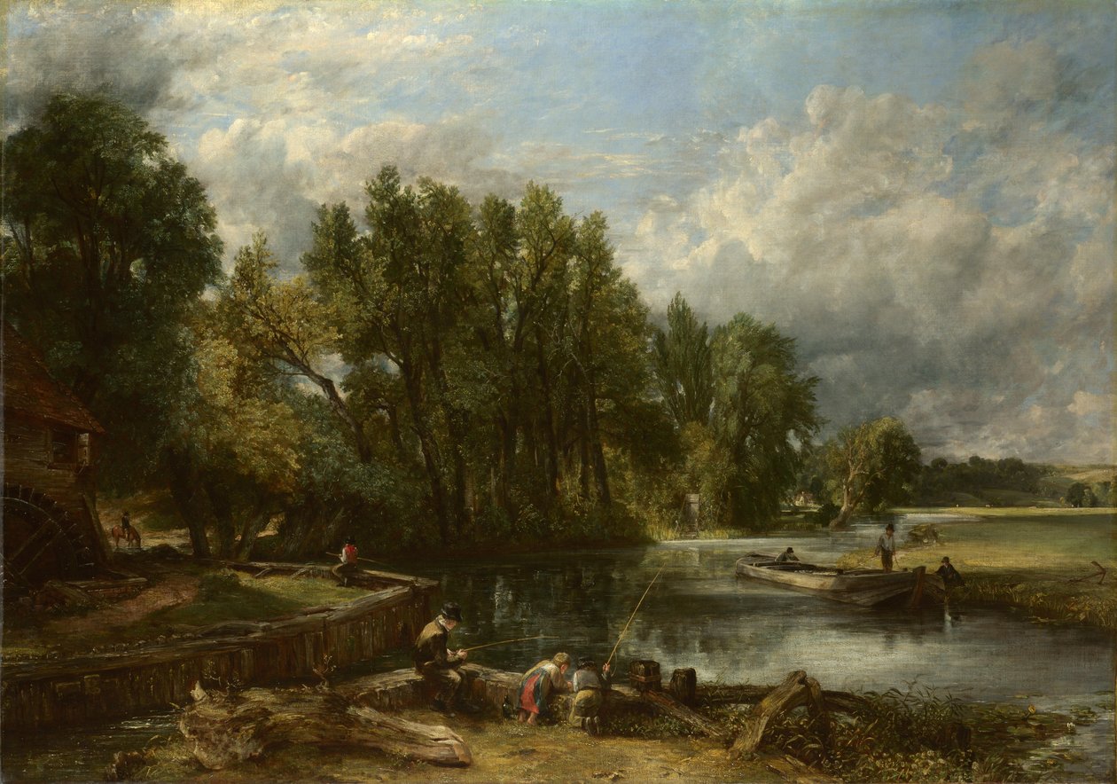 Moinho de Stratford, 1820 de John Constable
