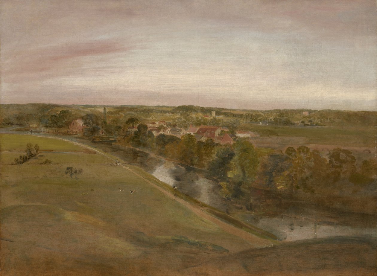 Stratford Santa Maria de Coombs, c.1800 de John Constable