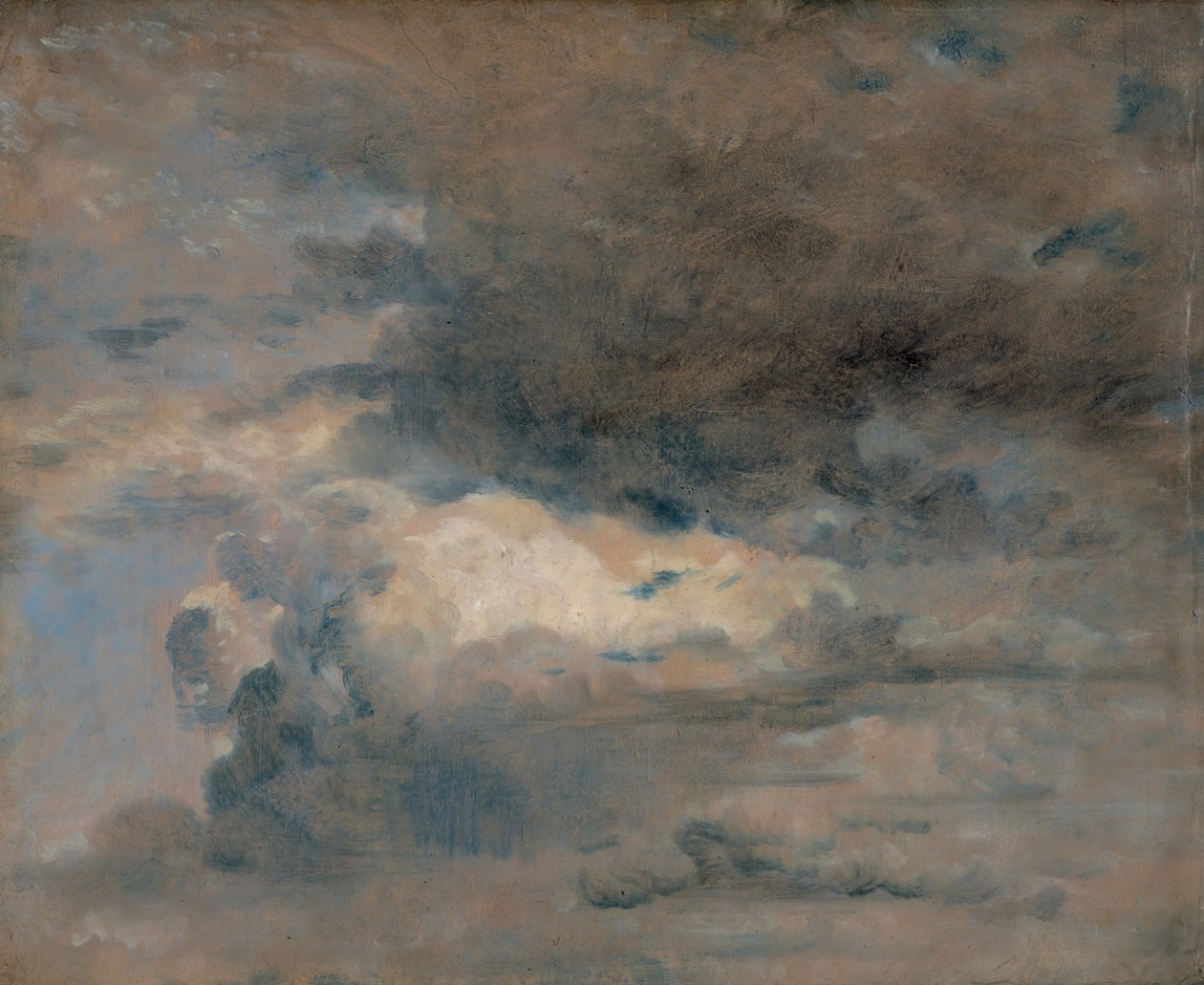 Estudo das Nuvens - Noite, 31 de agosto de 1822. de John Constable