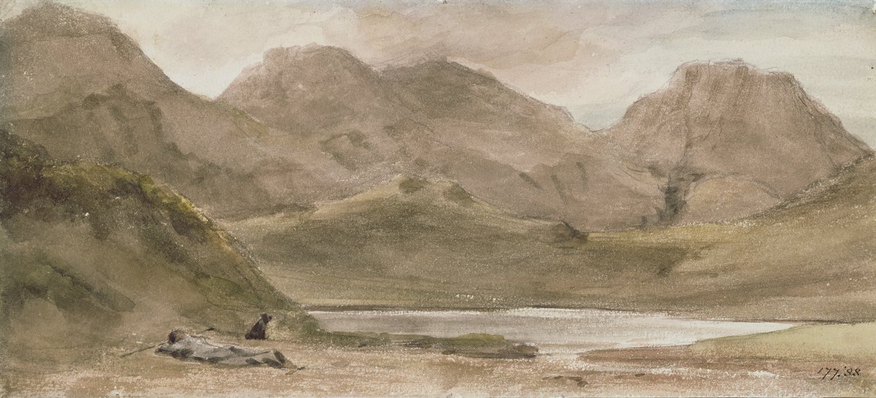 Sty Head Tarn, 12 de outubro de 1800 de John Constable