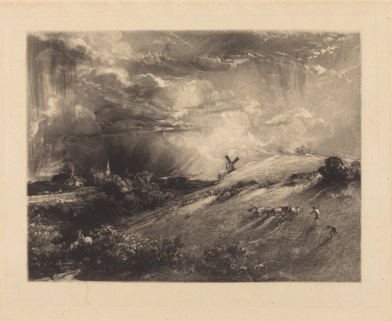 Tarde de verão, depois de um aguaceiro de John Constable