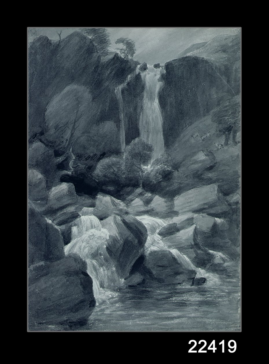 Taylor Ghyll, cabeça de chiqueiro, Borrowdale, 1806 de John Constable