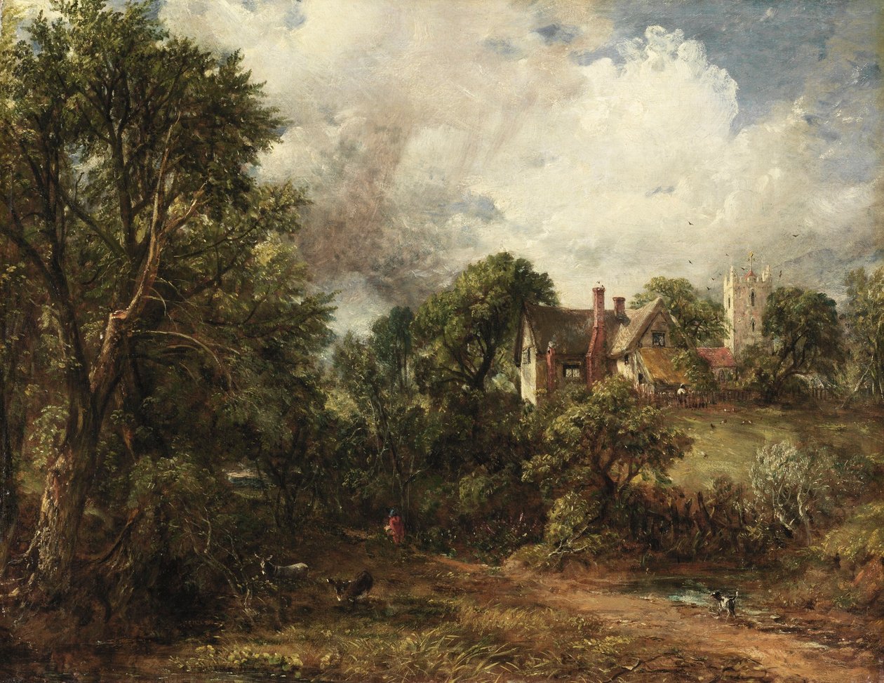 A quinta Glebe de John Constable