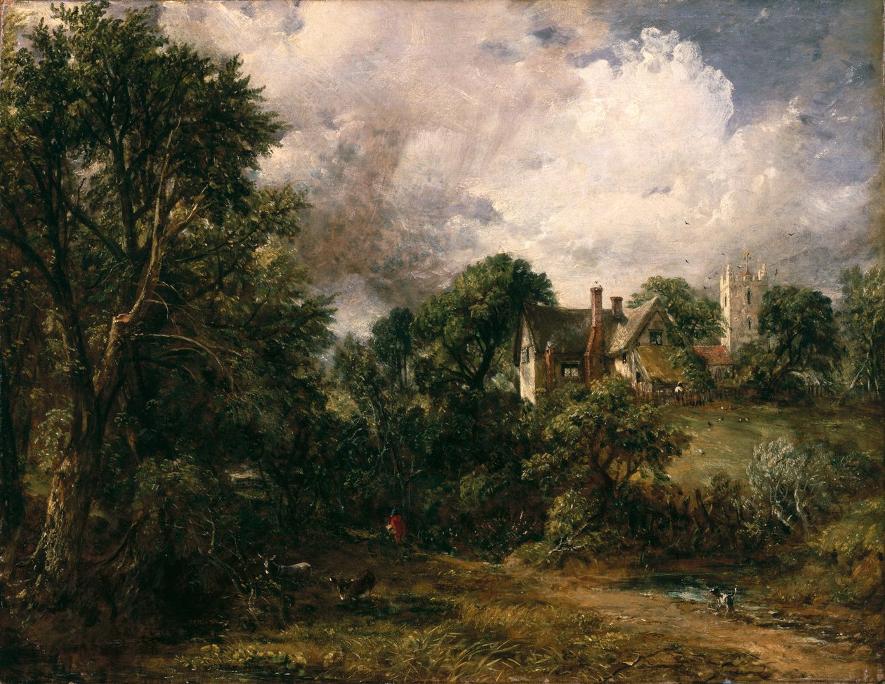 A Fazenda Glebe, 1827 de John Constable