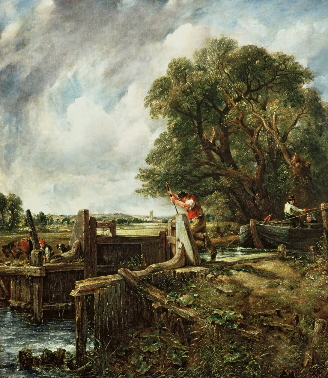 A fechadura, 1824 de John Constable