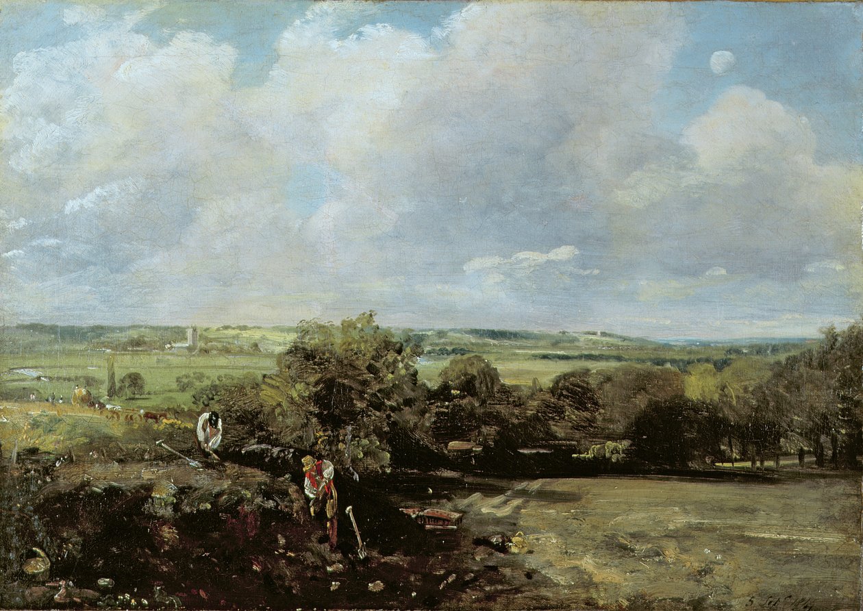 O Vale de Dedham de John Constable