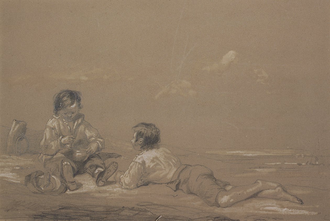 Os jovens construtores de barcos de John Constable